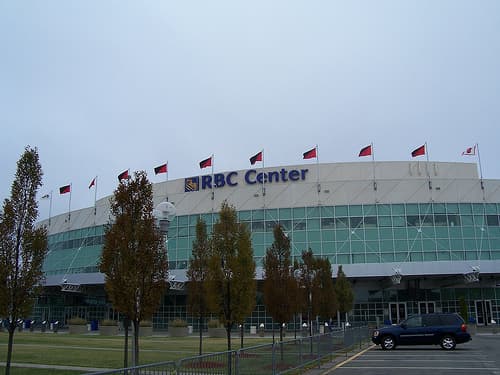 Lenovo Center aerial view